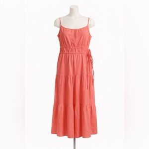 Universal Thread Coral Tiered Maxi Dress